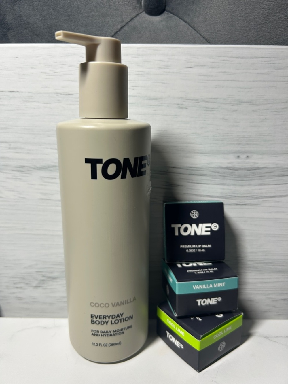 TONE Everyday Coco Vanilla Body Lotion with Lip Balms